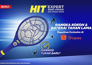 Raket Nyamuk Ini Kokoh, Tahan Lama dan Bergaransi Tukar Baru